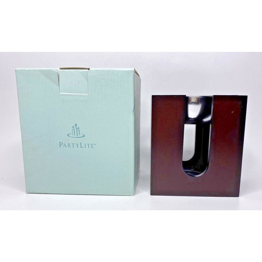 PartyLite Timeless Texture Aroma Melt Warmer Retired NIB P16C/P8036